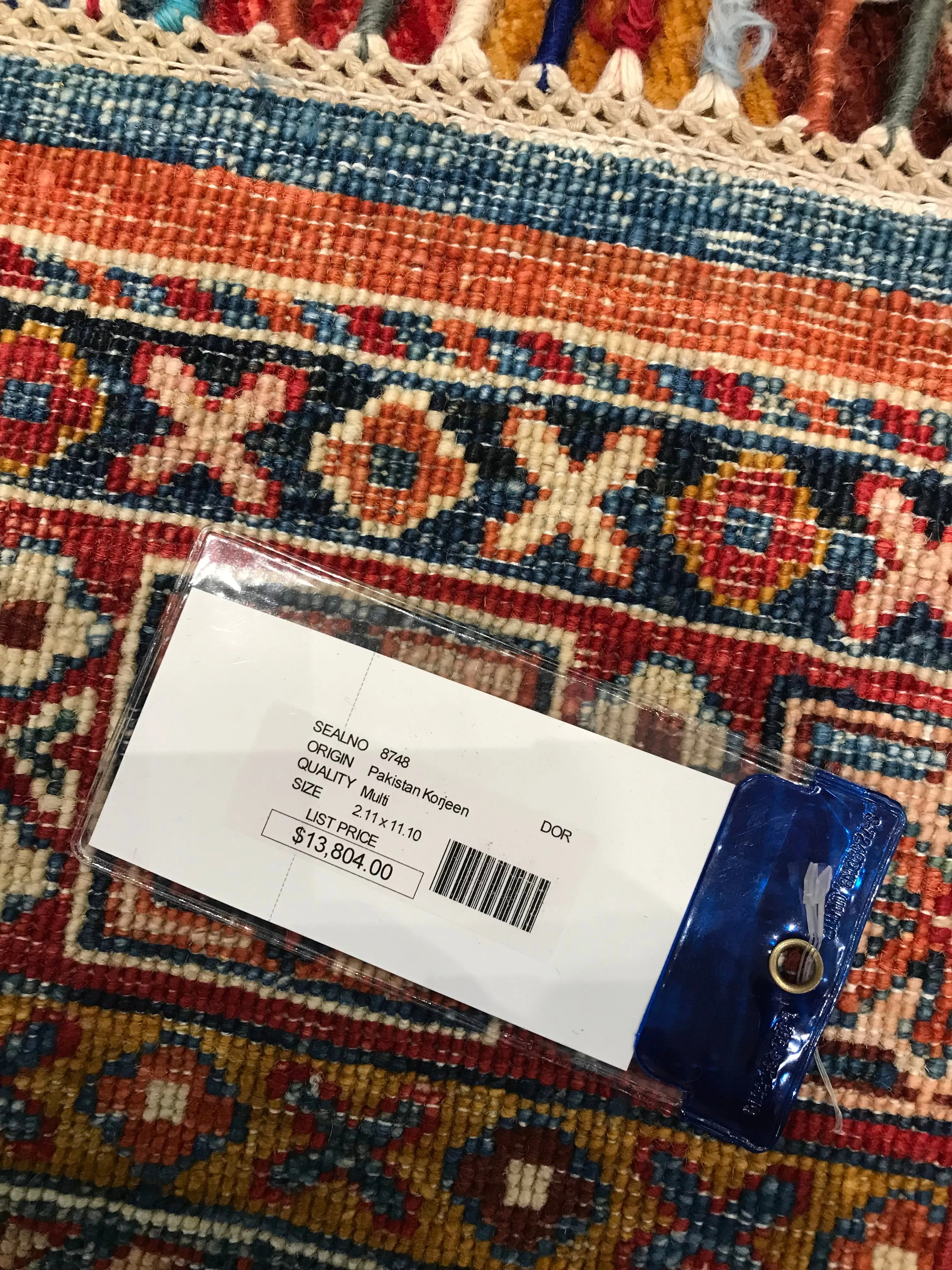 Pakistan Fine Korjeen Hand Knotted Wool 3x12