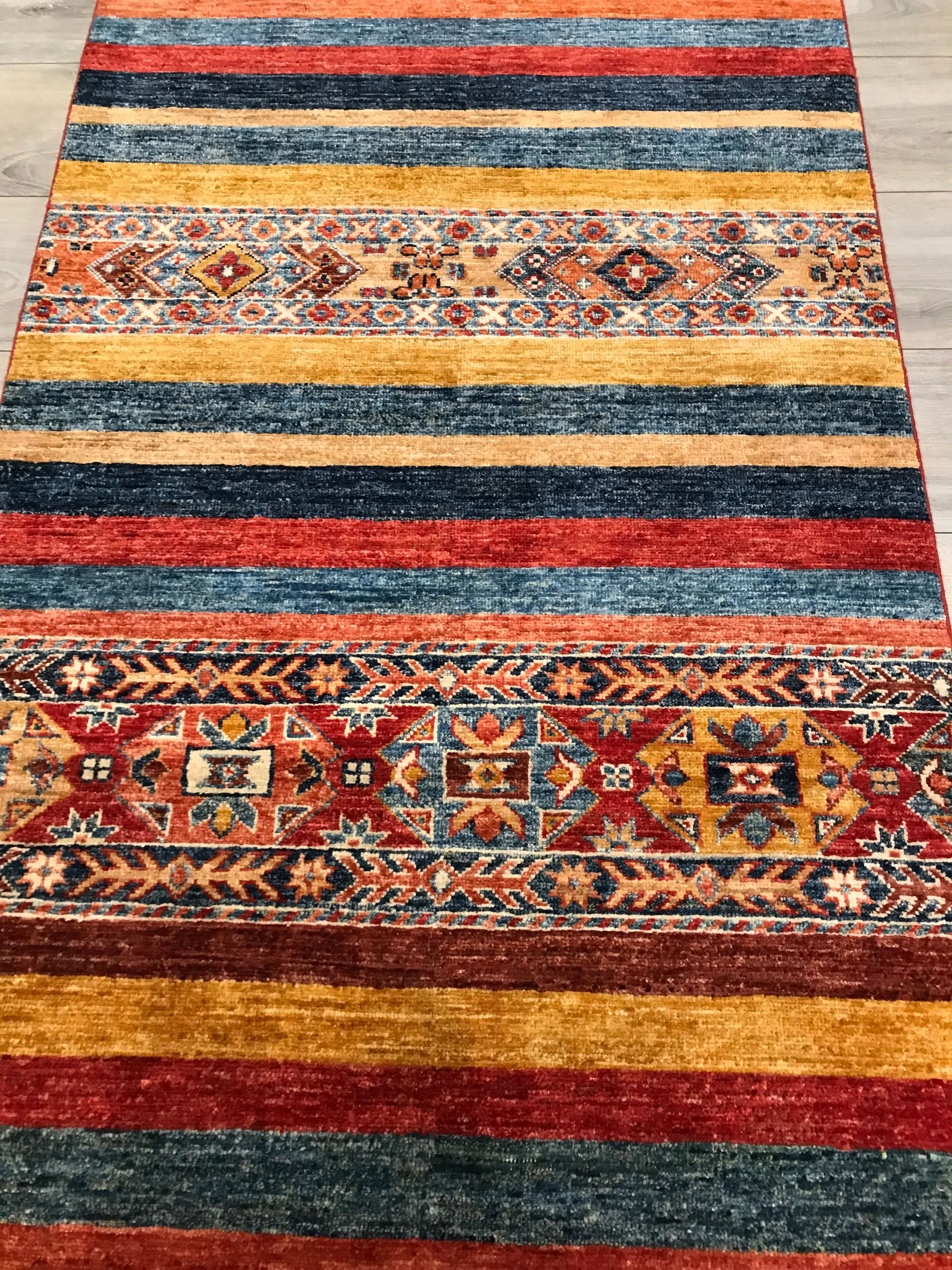 Pakistan Fine Korjeen Hand Knotted Wool 3x12