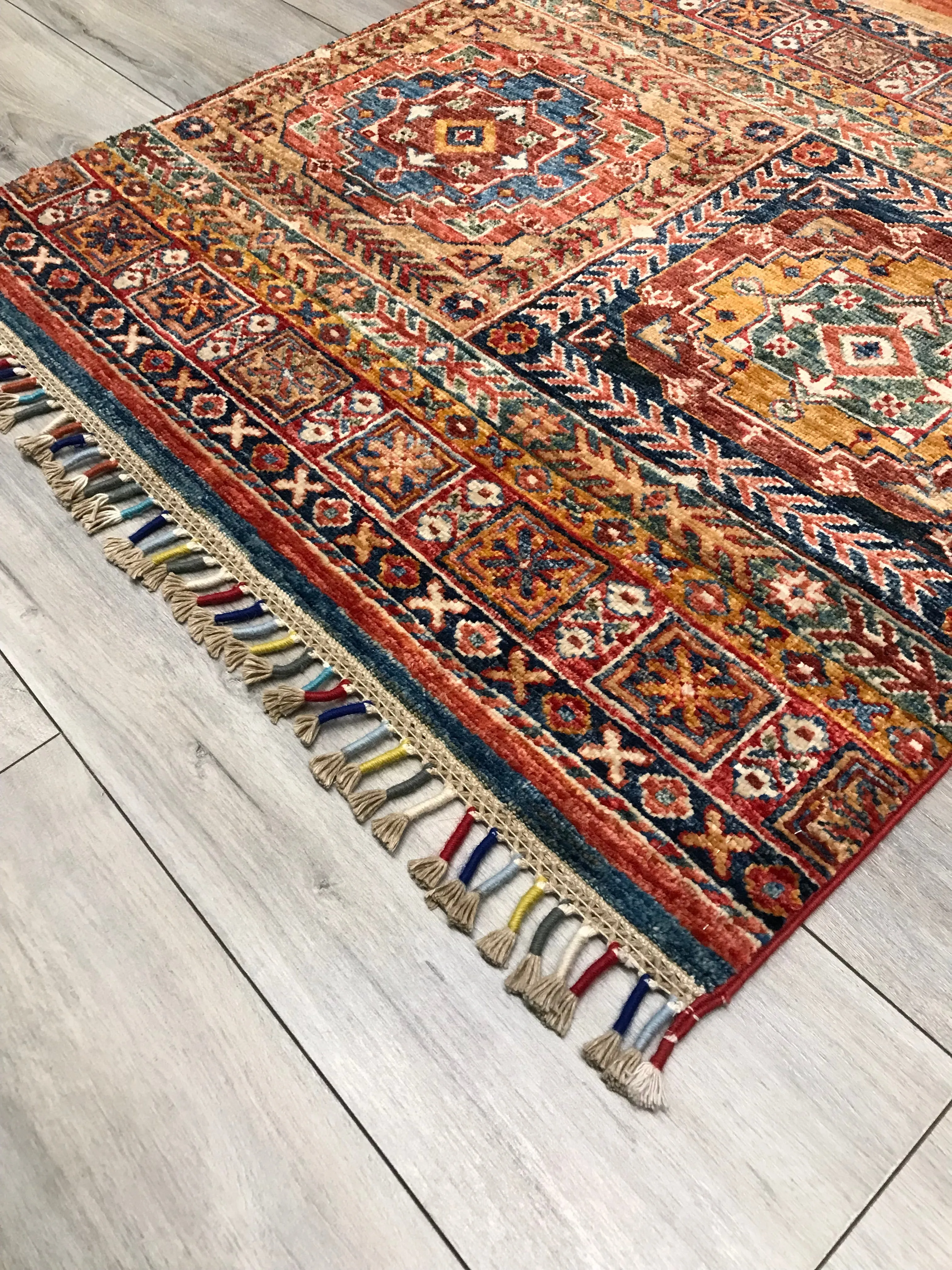 Pakistan Fine Korjeen Hand Knotted Wool 3x12
