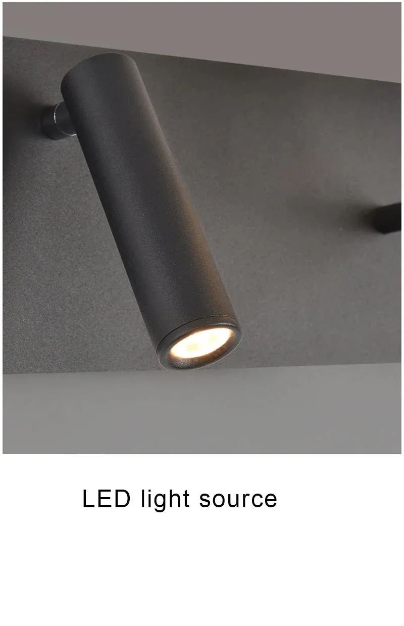 Parina Reading with USB Chargeable Wall Light