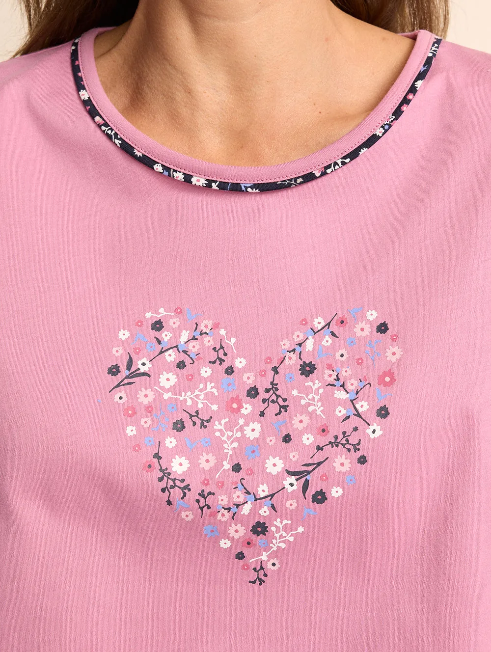 Posette Placement Print Pyjama Set