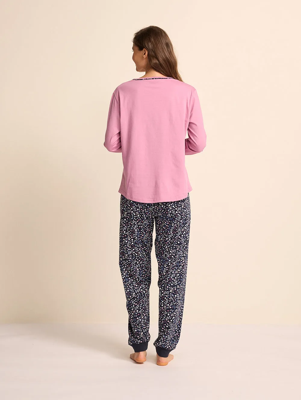 Posette Placement Print Pyjama Set
