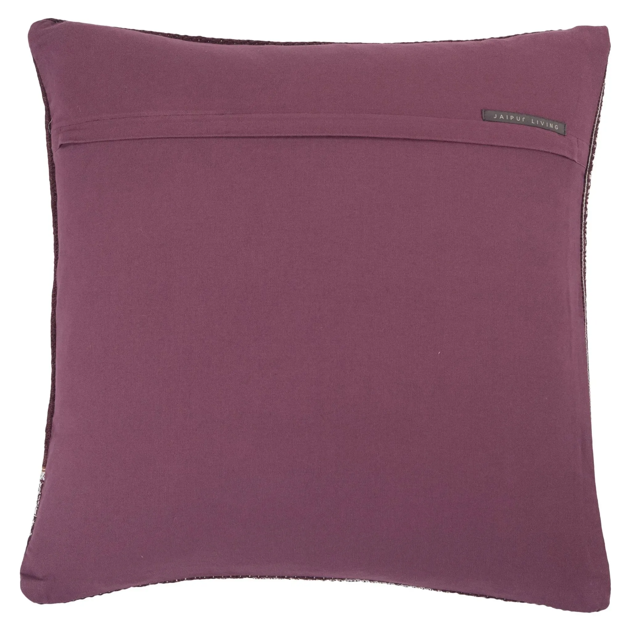 Puebla PUB07 Purple/White Pillow