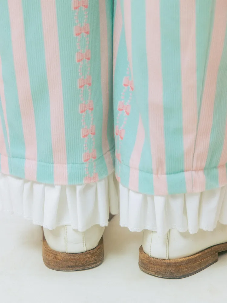 Rabbit print loose pants【s0000001201】