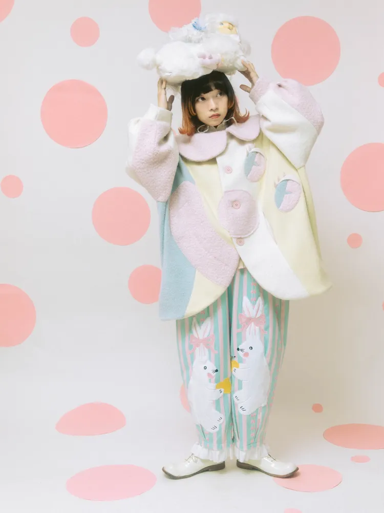 Rabbit print loose pants【s0000001201】