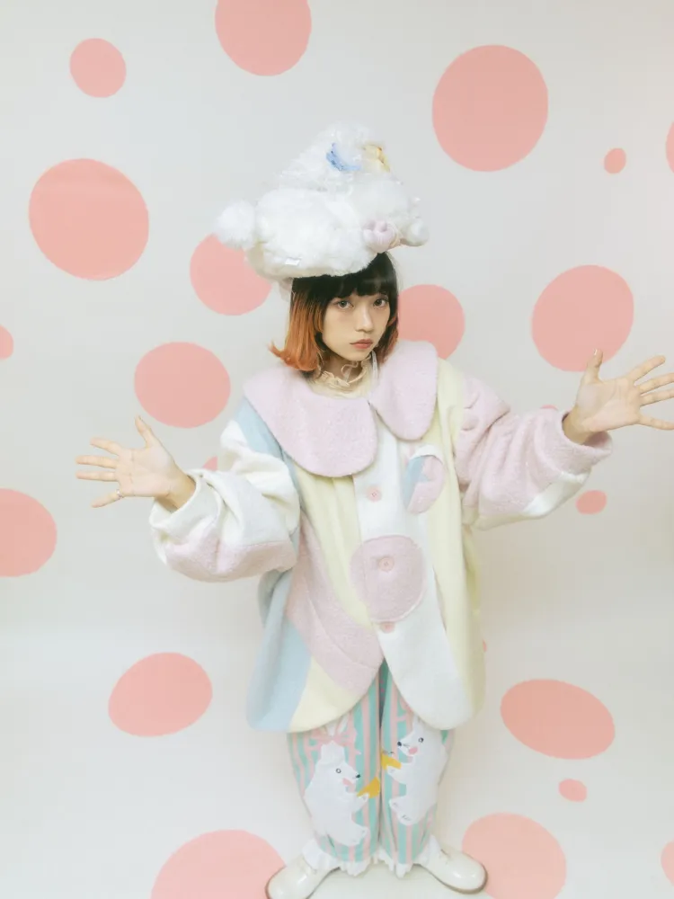 Rabbit print loose pants【s0000001201】