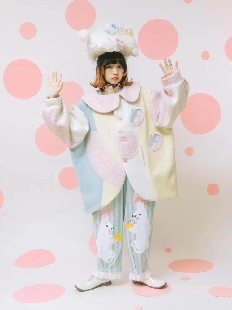 Rabbit print loose pants【s0000001201】