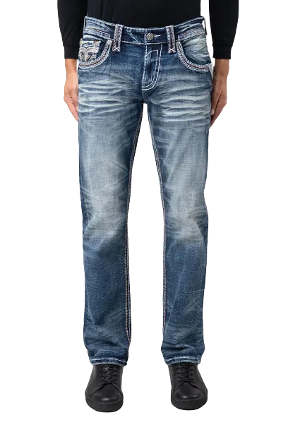 Rock Revival Men's Felix Straight Jean