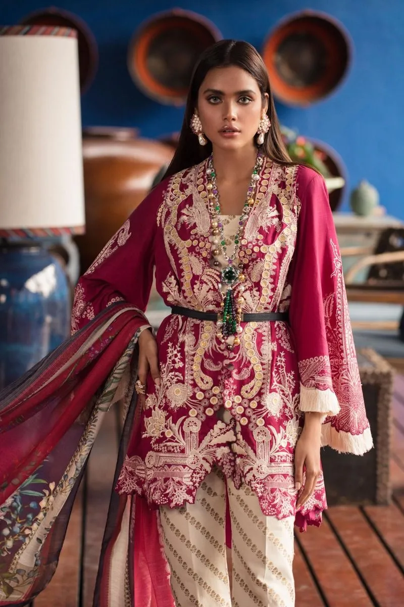 Sana Safinaz Luxury Lawn Collection 2020 – 16A