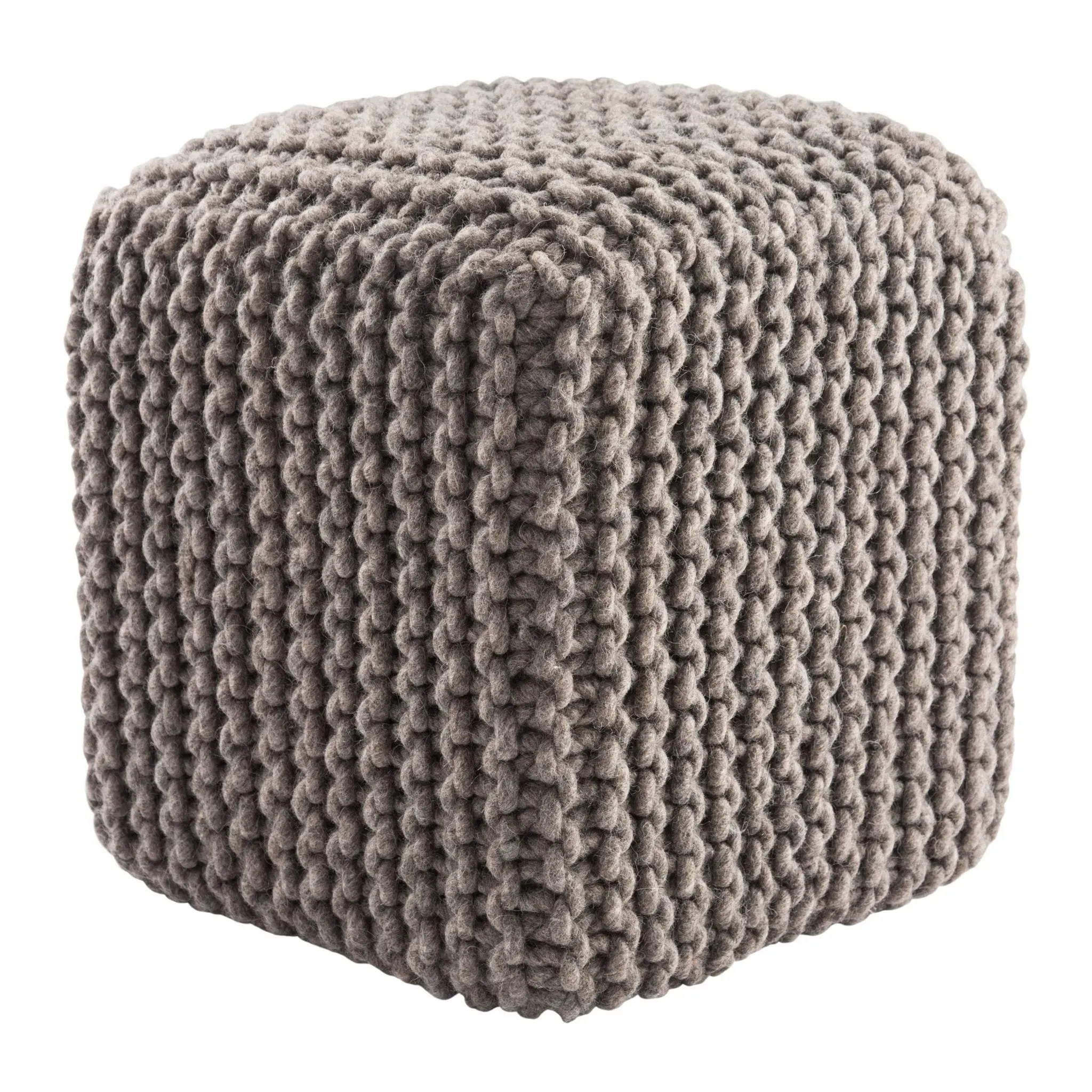 Scandinavia SCP17 Grey Pouf