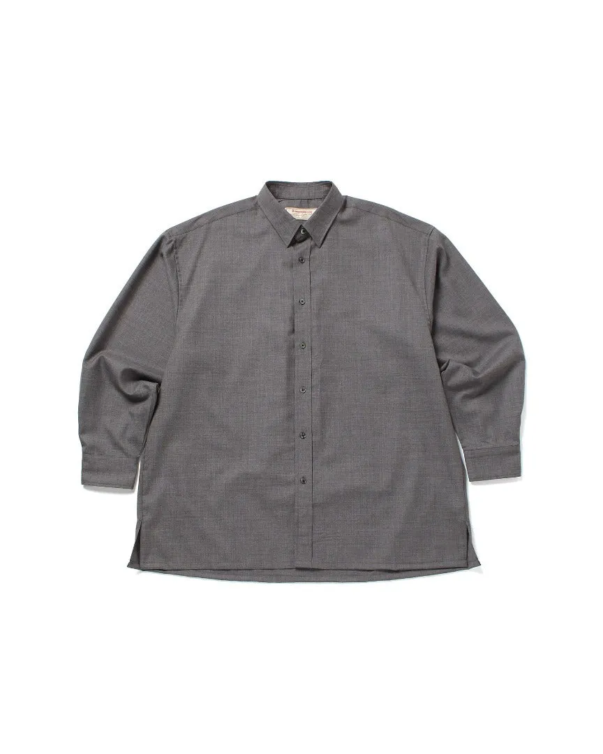Signature Shirt - Super100's Wool - Grey