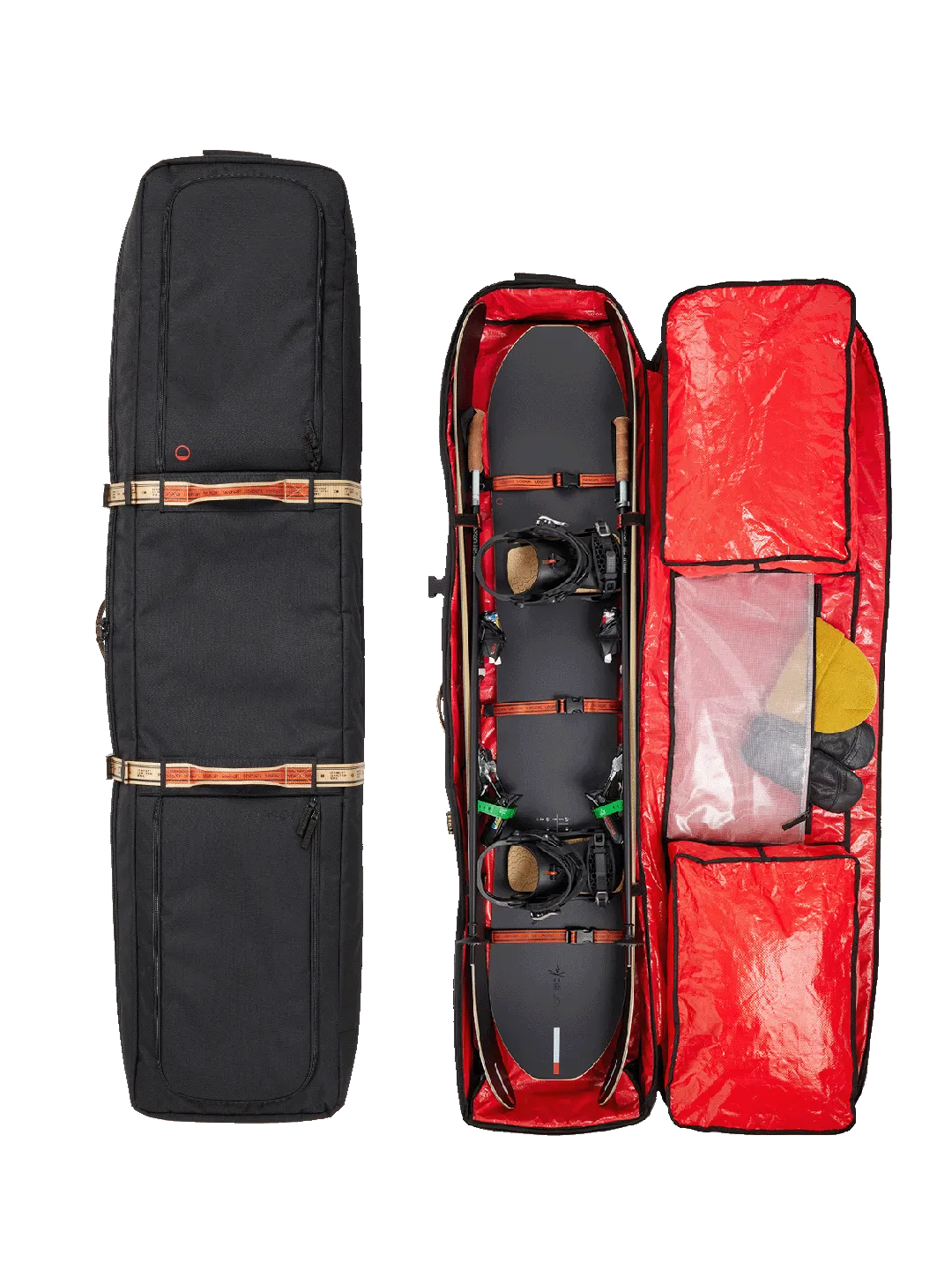 Ski and Snowboard Travel Roller Bag