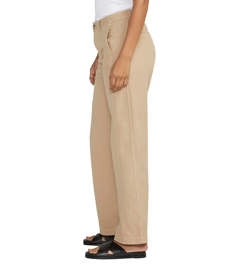 Slimming Trouser in Lux Cotton Linen