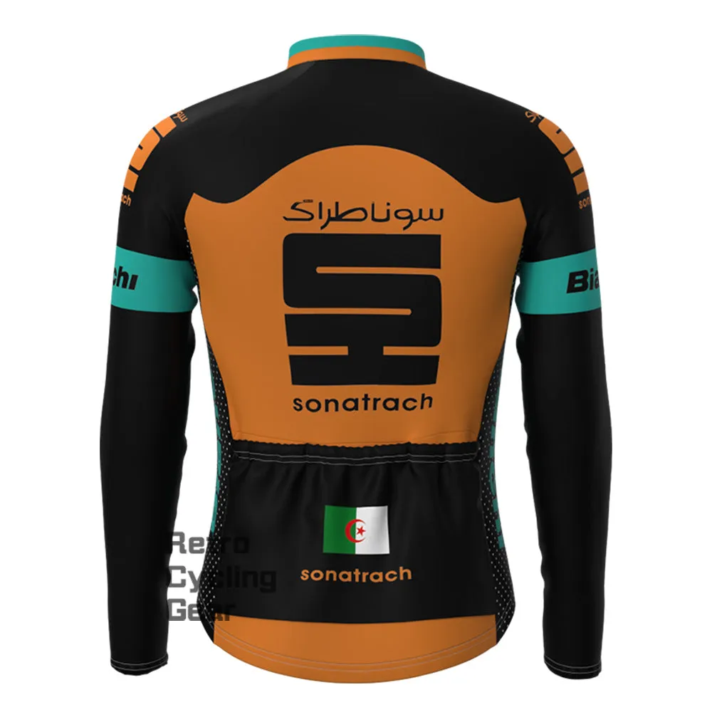 Sonatrach Bianchi Fleece Long Cycling Kits