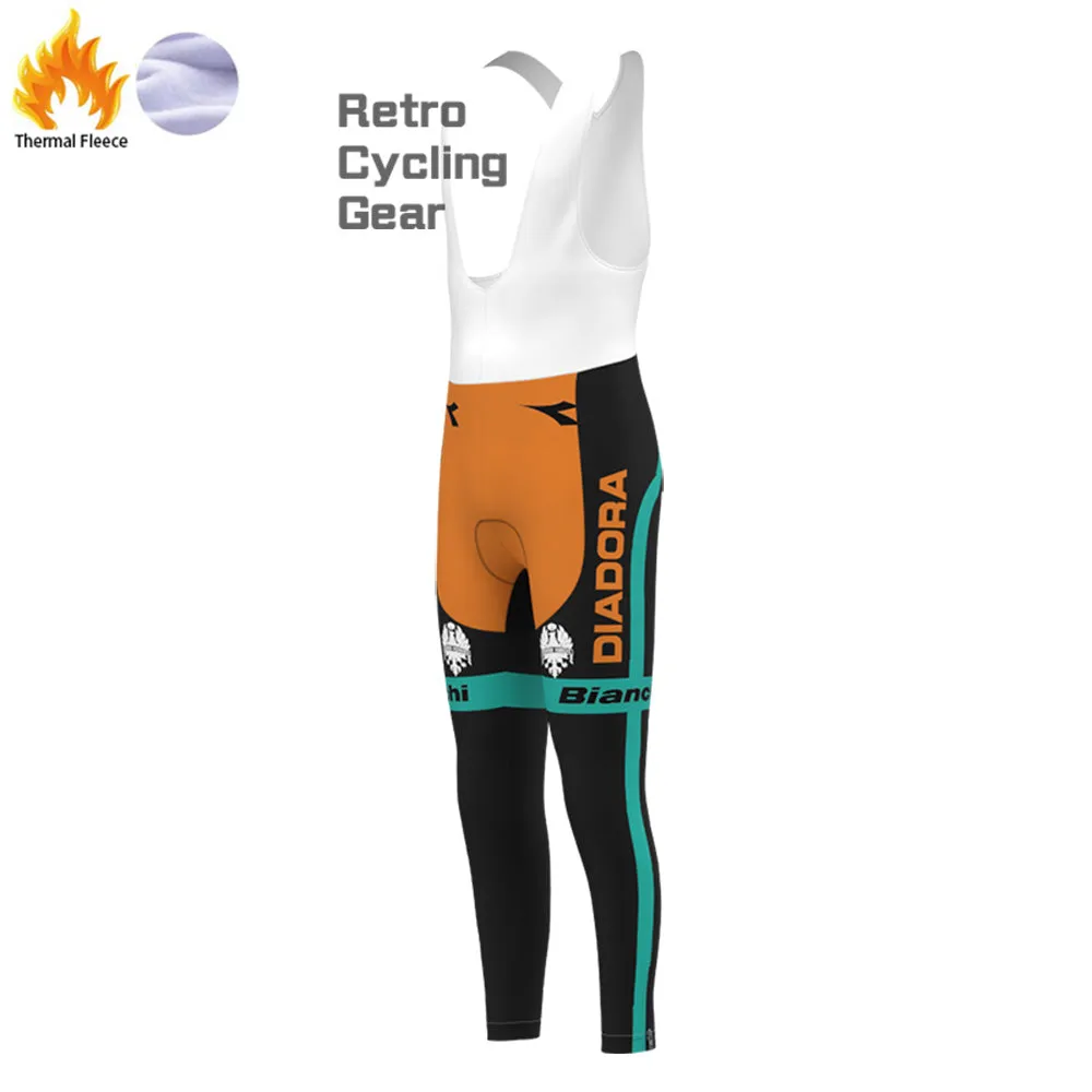Sonatrach Bianchi Fleece Long Cycling Kits