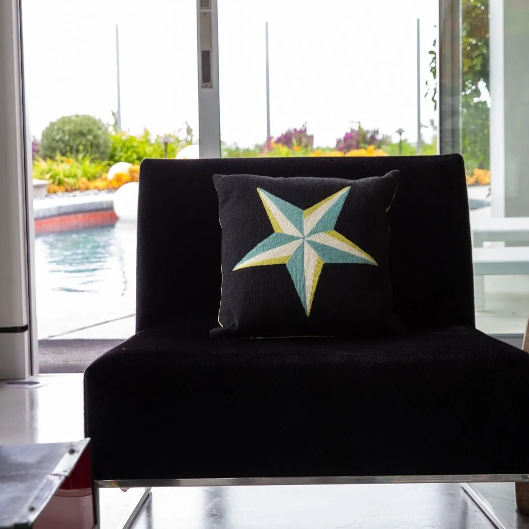 Tara Black Pillow