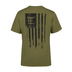 TE Flag Tee Army Green