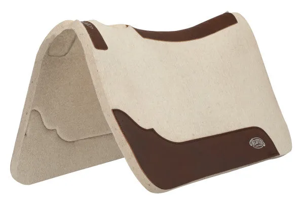 Weaver Leather Steam Pressed Merino Wool Felt Saddle Pad