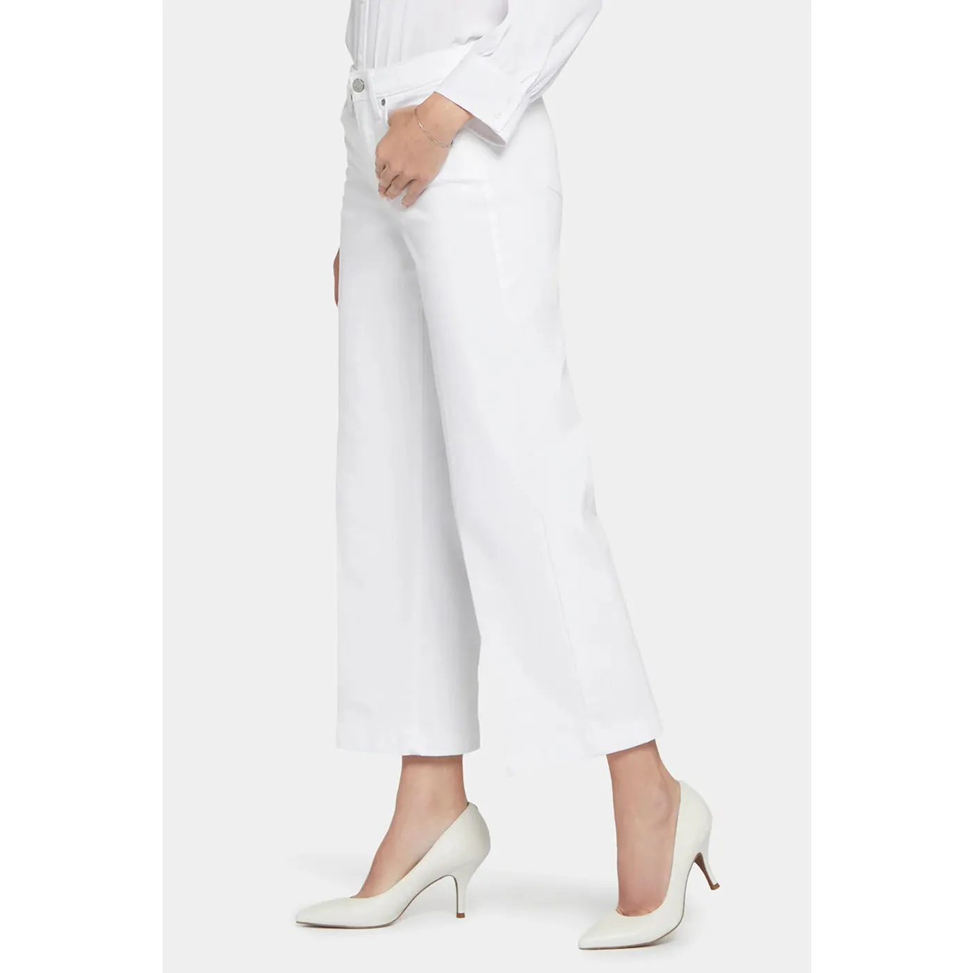 White Wide Leg Jeans