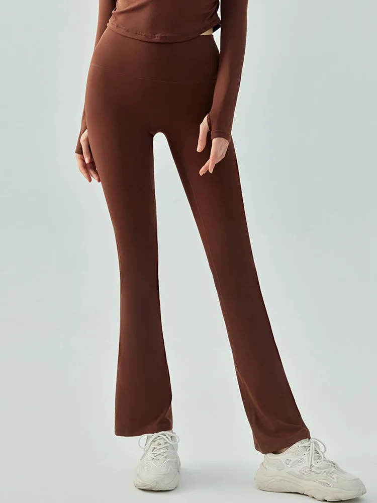 Wide Leg Wide Waistband Long Pants