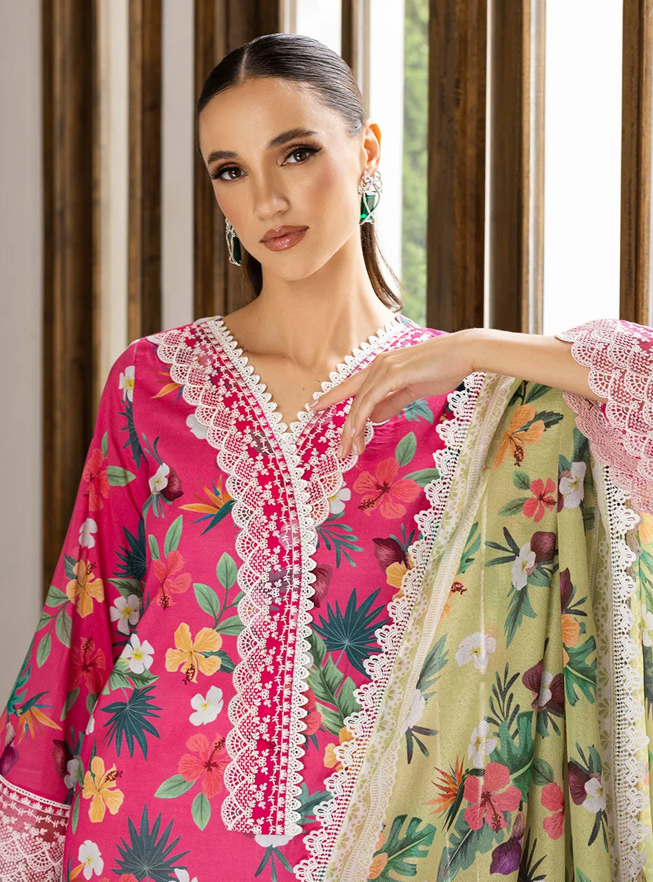 Zainab Chottani Tahra Lawn Collection  – Wild-Blossom 2B