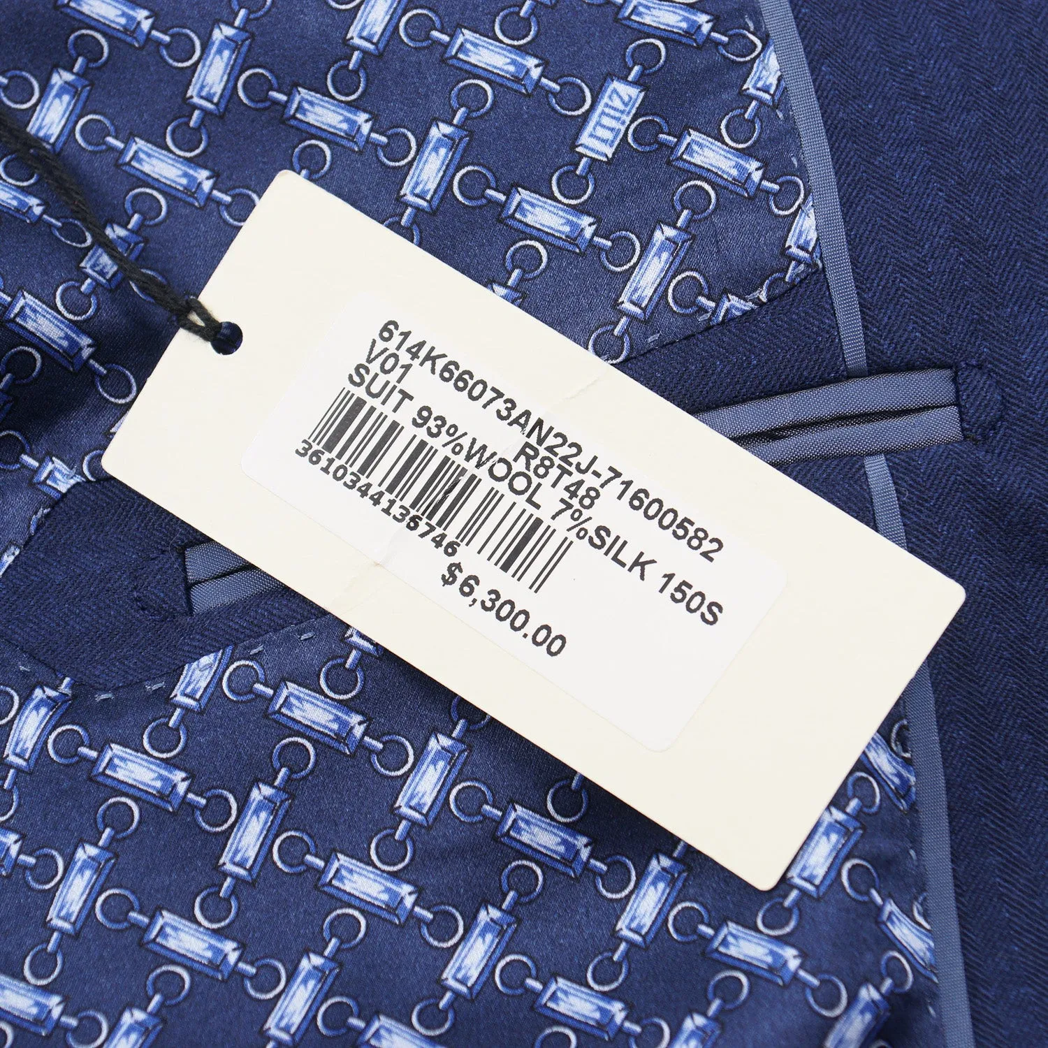 Zilli Super 150s Wool and Silk Suit